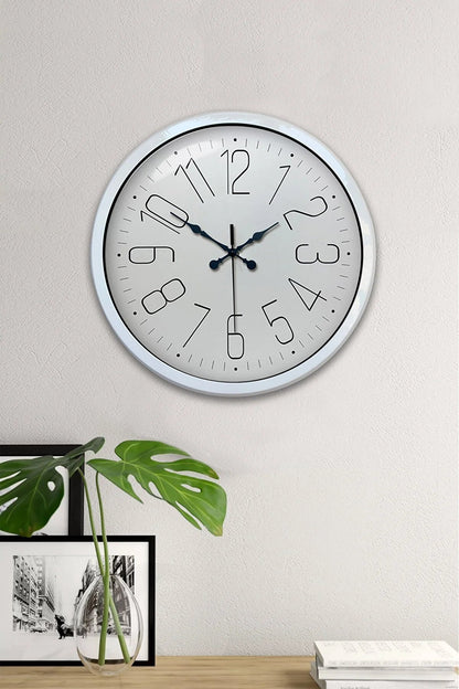 40 Cm Büyük Rakamlı Metal Duvar Saati
