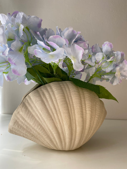 Seramik Midye Model Vazo